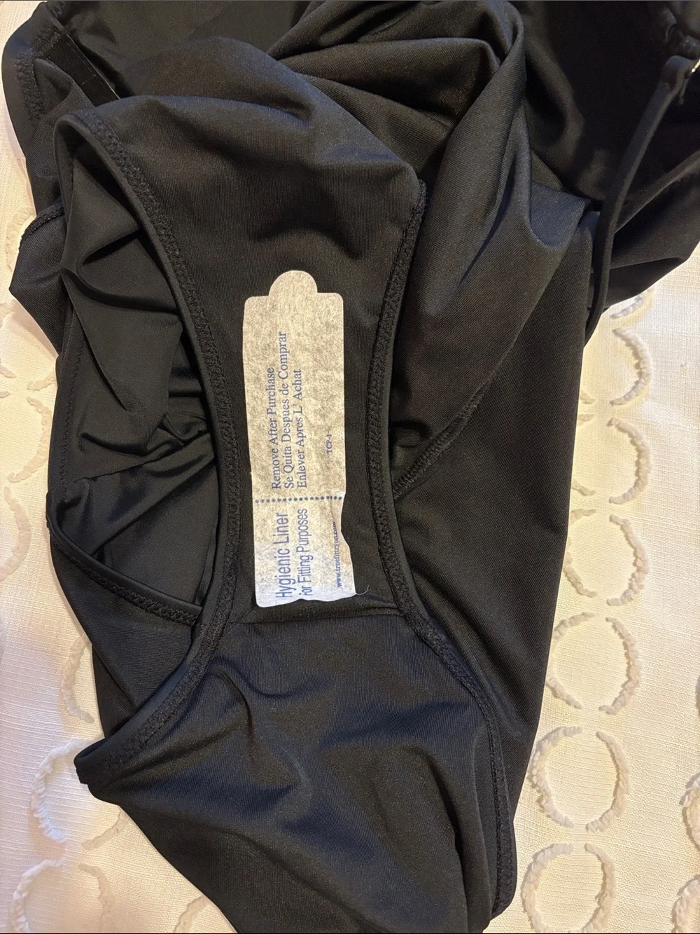 J. Crew Gemma Ruched Bandeau Cutout‎ One-piece Black NWT size 10